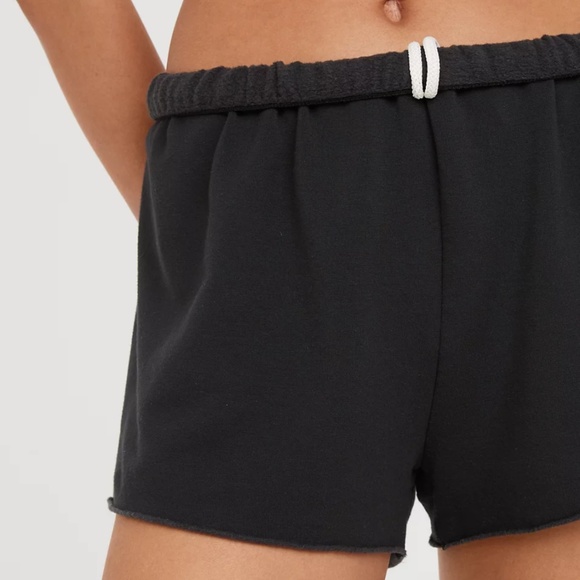 NWOT OFFLINE By Aerie OTT Fleece Short in True Black Sz S - Picture 5 of 16